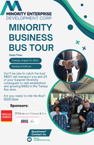 MEDC Bus Tour 2024 Flyer